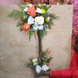 topiario de flores